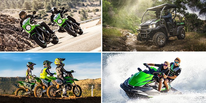 kawasaki vehicle action image grid