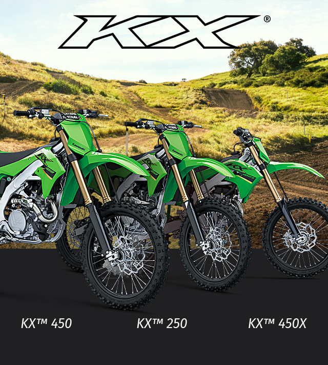 KX FAMILY: KX65 KX85 KX100 KX450 KX250 KX450X KX250X SMALL IMAGE