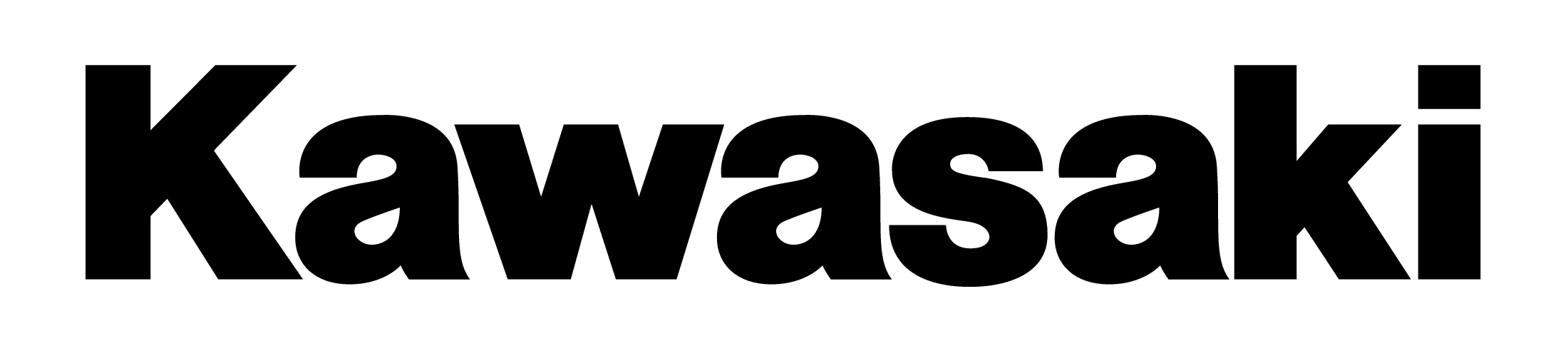 Kawasaki logo on white background