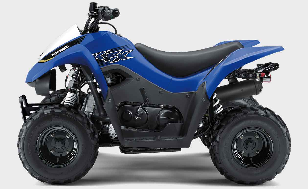 Kawasaki KFX50 Youth ATV Introductory FourWheeler