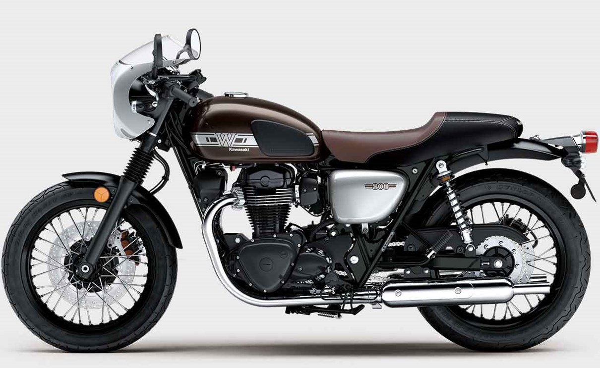Kawasaki W800 Cafe Retro Modern Original Icon