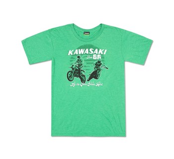 Kawasaki Heritage Since 66 T-Shirt model