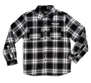 Kawasaki Men's Flannel Jacket model