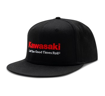 Kawasaki Let the Good Times Roll® New Era® Snapback 9Fifty Flat Bill Cap model