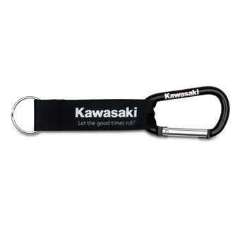 Kawasaki Let the good times roll® Carabinier Keychain model