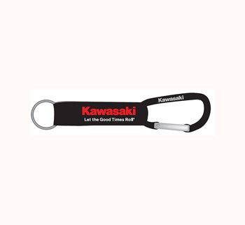 Kawasaki Let the Good Times Roll Carabiner Keychain model