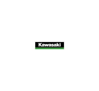 Kawasaki 3 Green Lines 6" Decal model