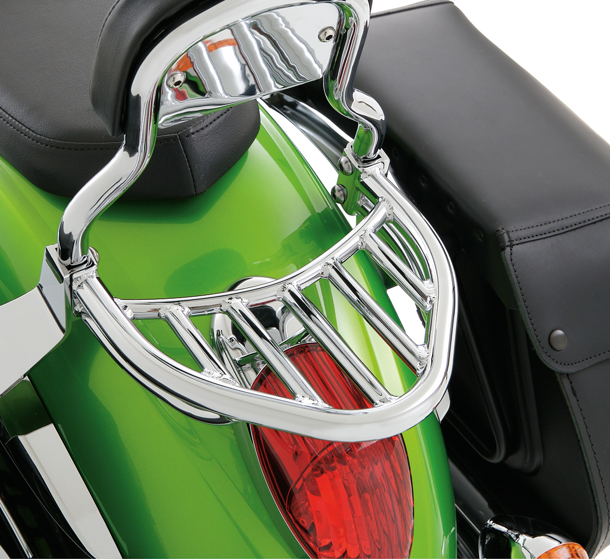 custom motorcycle luggage racks