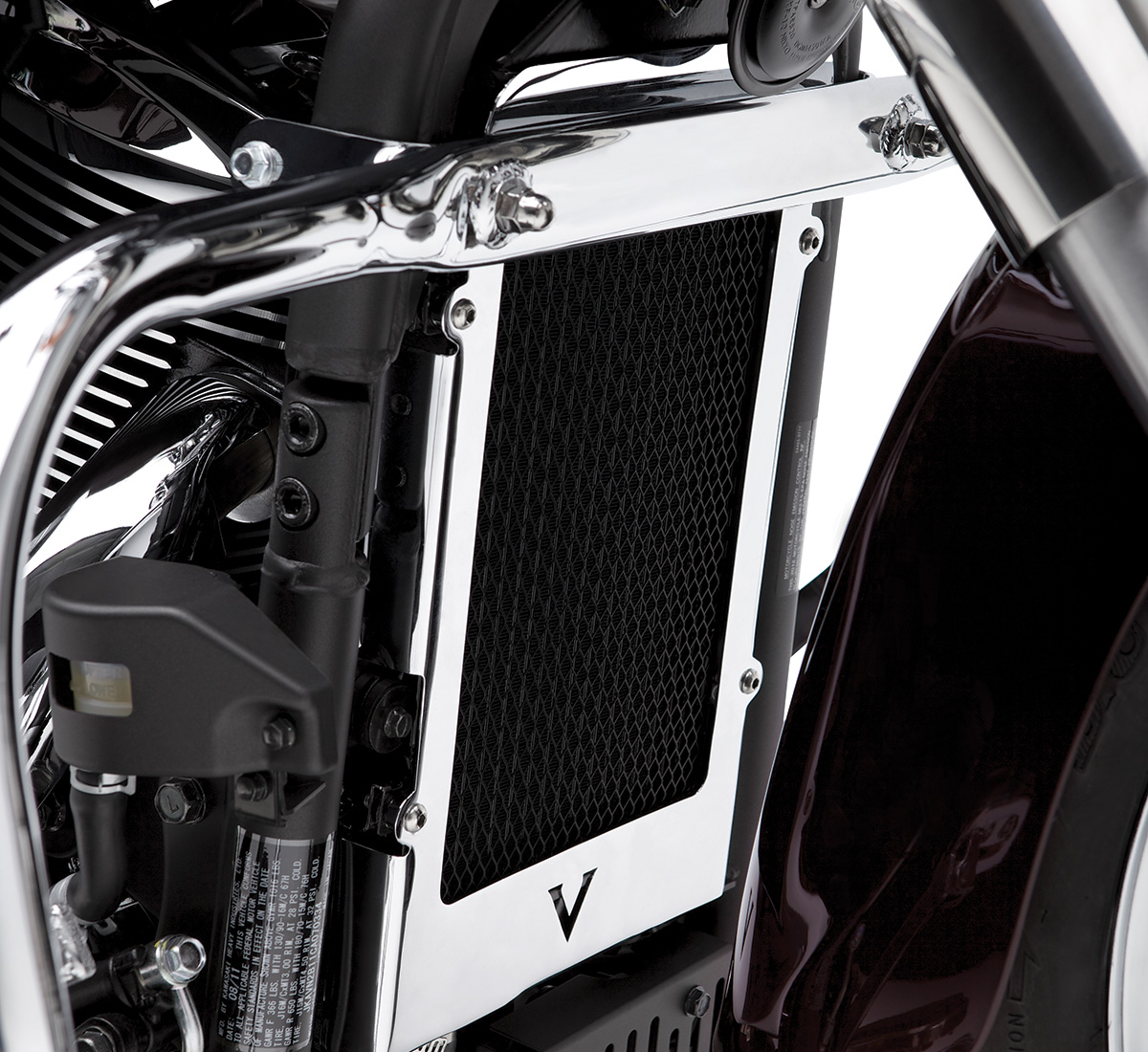 vulcan 900 radiator cover